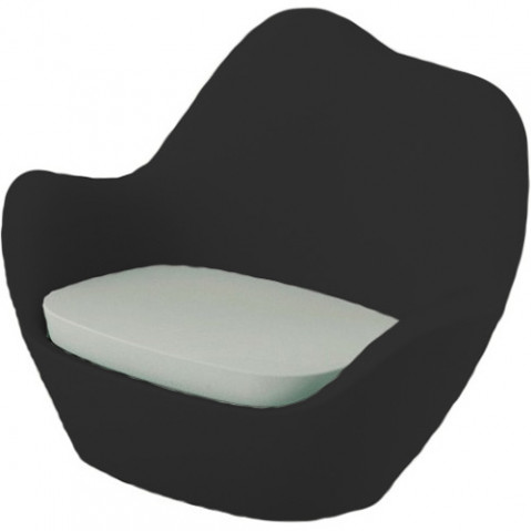 fauteuil sabinas vondom noir
