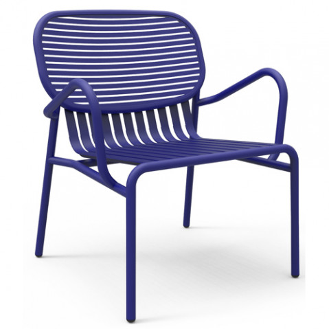 fauteuil week end petite friture bleu