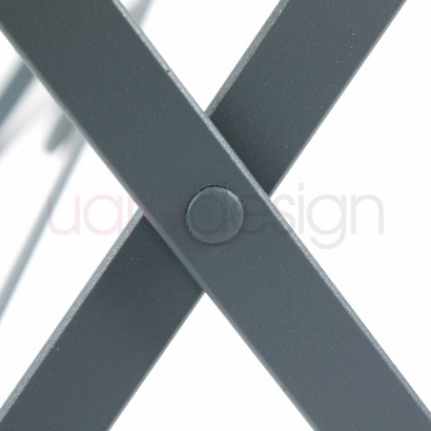 table rectangulaire 97 bistro fermob gris orage