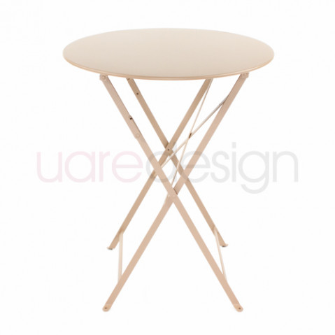 table ronde bistro 60 fermob muscade
