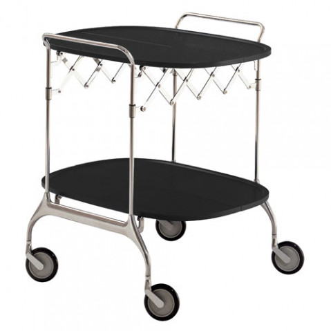 Gastone Chariot Design Kartell Noir