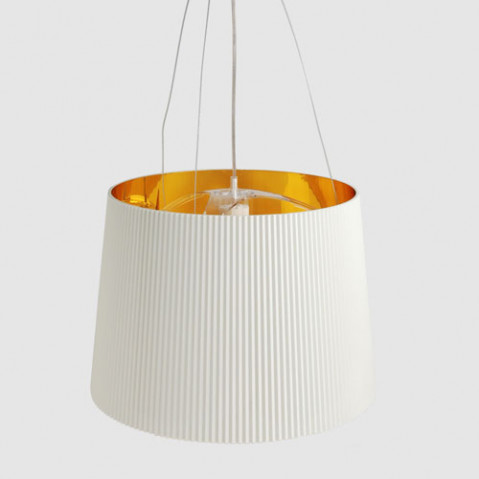 Ge Suspension Design Kartell Blanc Dore