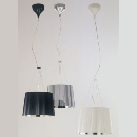 Gè Suspension Design Kartell Chromé