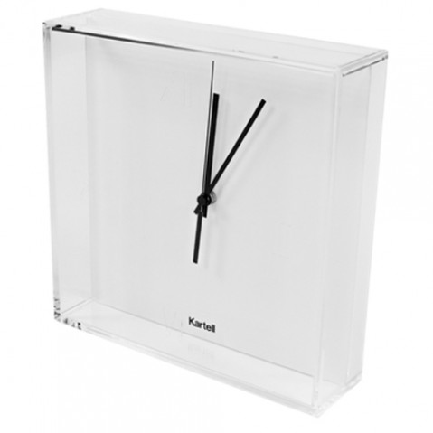 horloge tic tac kartell blanc