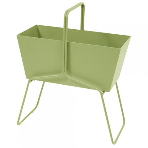 jardiniere basket long fermob tilleul