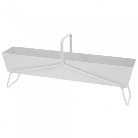 jardiniere basket long fermob blanc