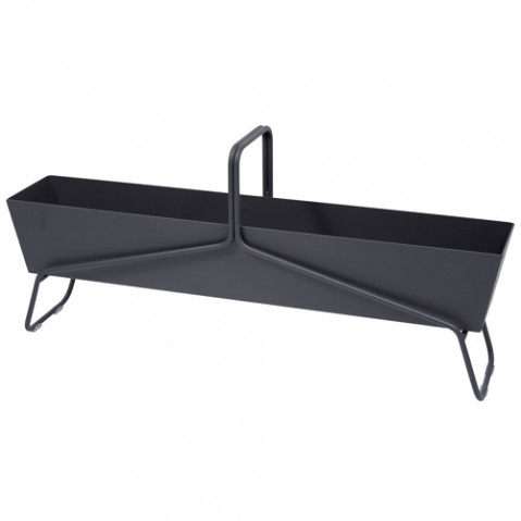 jardiniere basket long fermob carbone