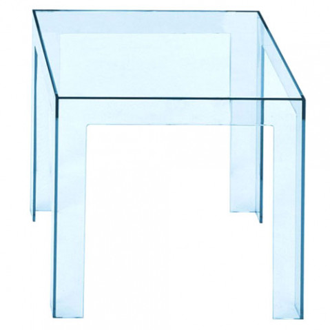 Jolly Table Basse Design Kartell Bleu Ciel