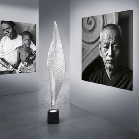 lampadaire cosmic leaf artemide halogene