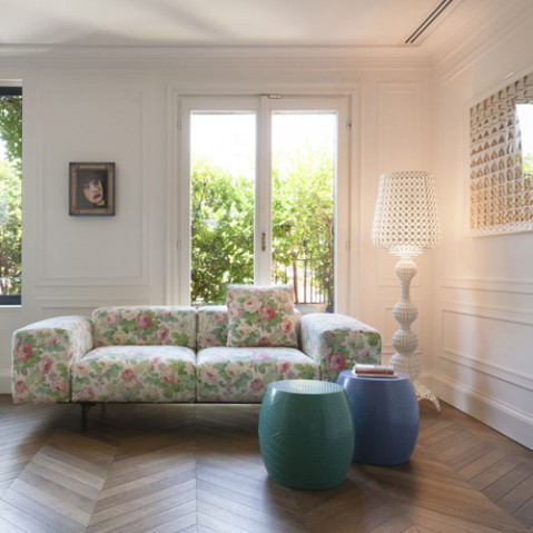 lampadaire kabuki kartell vert