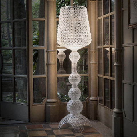 lampadaire kabuki kartell vert