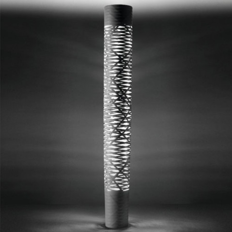 lampadaire tress grande led foscarini noir