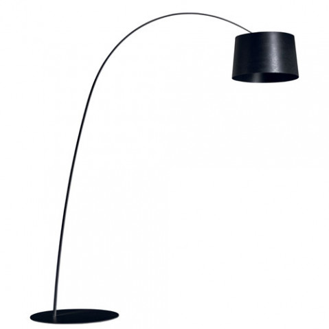 lampadaire twiggy led foscarini noir