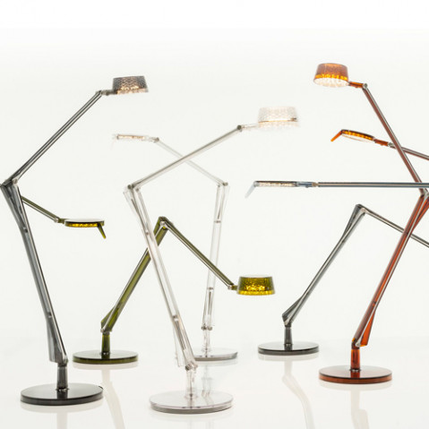lampe poser aledin dec kartell fume