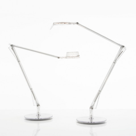 lampe poser aledin dec kartell transparent