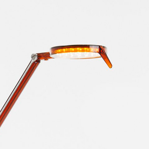 lampe poser aledin tec kartell ambre