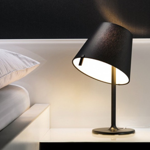 lamper poser melampo artemide bronze