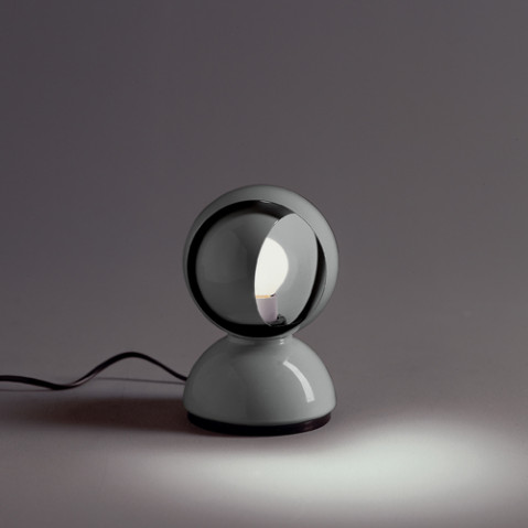 lampe poser eclisse artemide orange