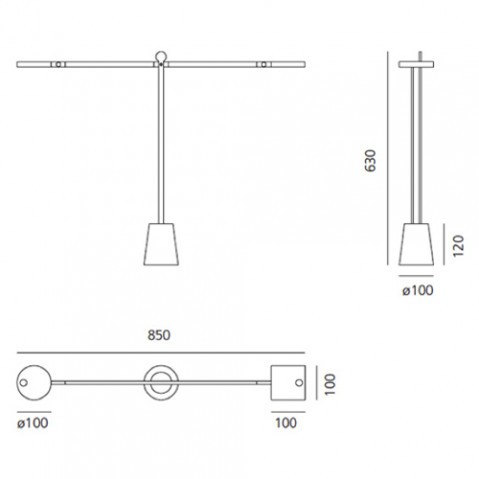lampe poser equilibrist artemide