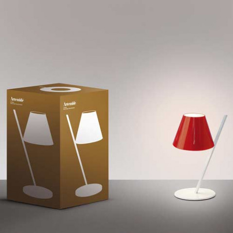 lampe poser la petite artemide blanc
