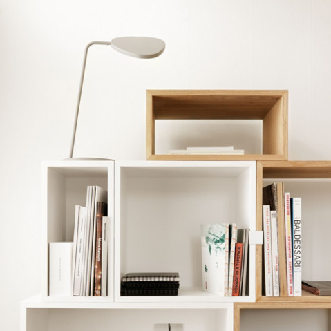 lampe poser leaf muuto gris