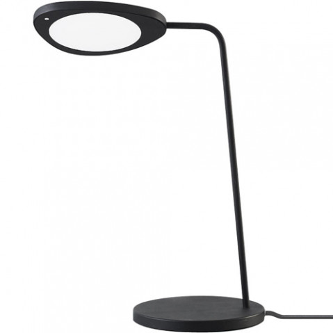 lampe poser leaf muuto noir