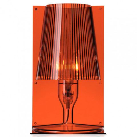 lampe poser take kartell ambre