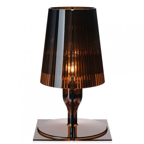 lampe poser take kartell fume