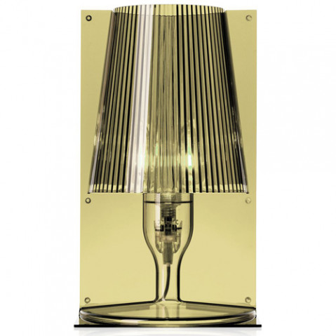 lampe poser take kartell vert olive