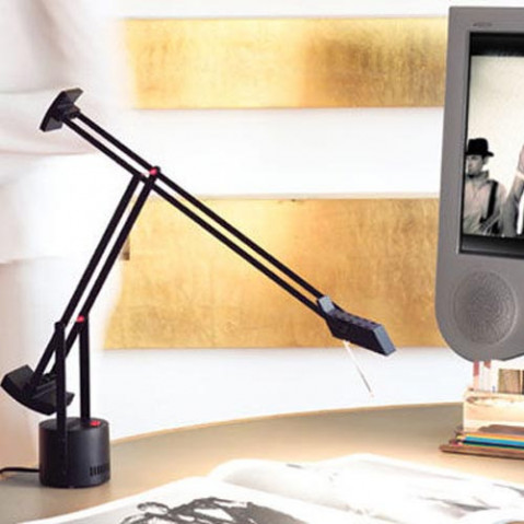 lampe poser tizio micro artemide noir