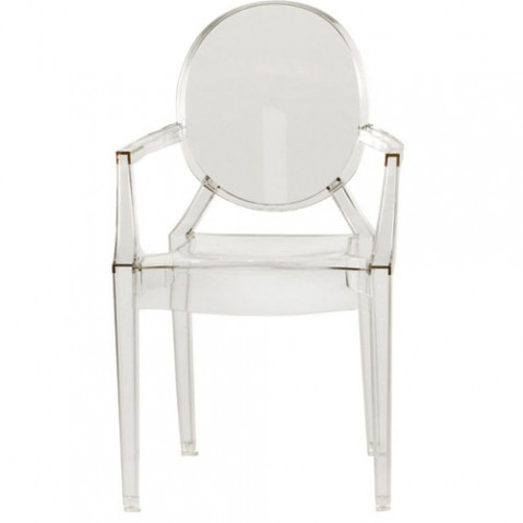 Lou Lou Ghost Fauteuil Enfant Design Kartell Transparent