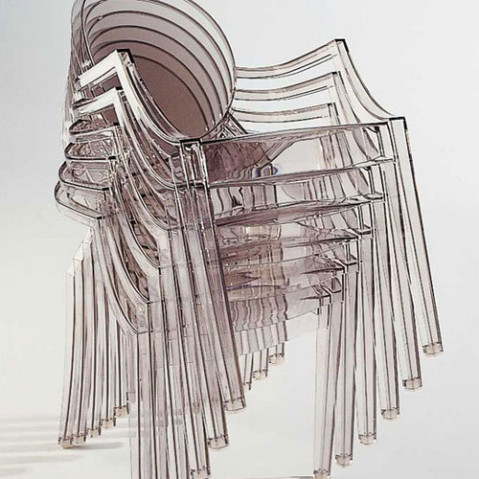 Louis Ghost Design Kartell Blanc Opaque