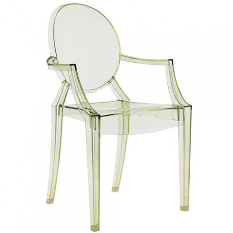Louis Ghost Fauteuil Design Kartell Vert