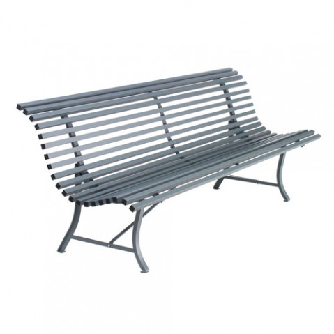 Louisiane Banc 200 Design Fermob Gris Orage