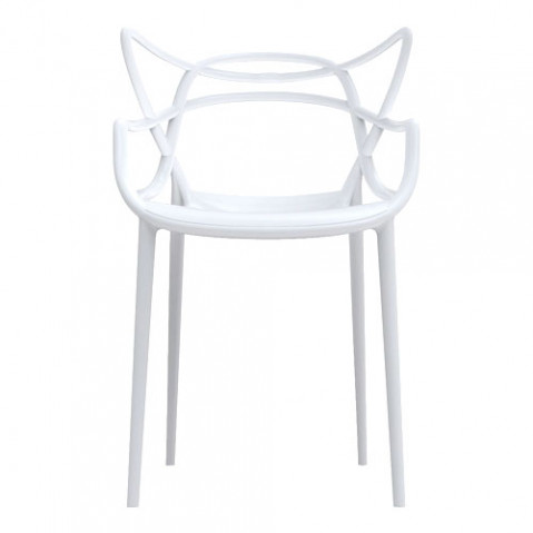 chaise masters kartell blanc