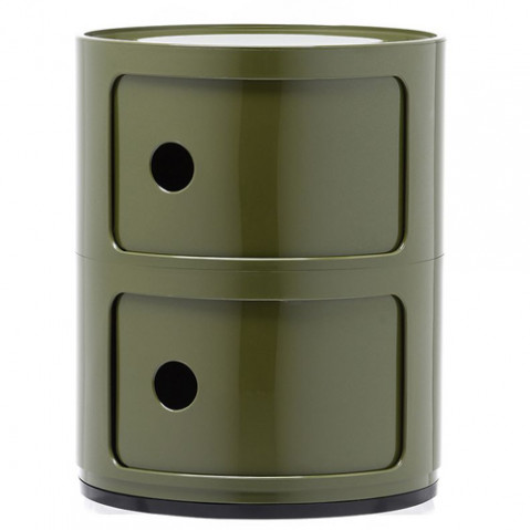 meuble componibili 2 elements kartell vert
