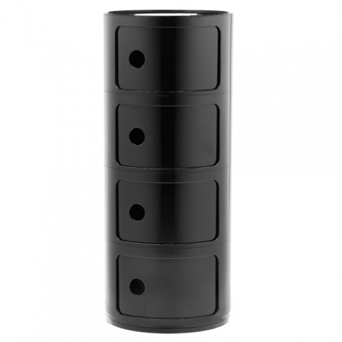 meuble componibili 4 elements kartell noir