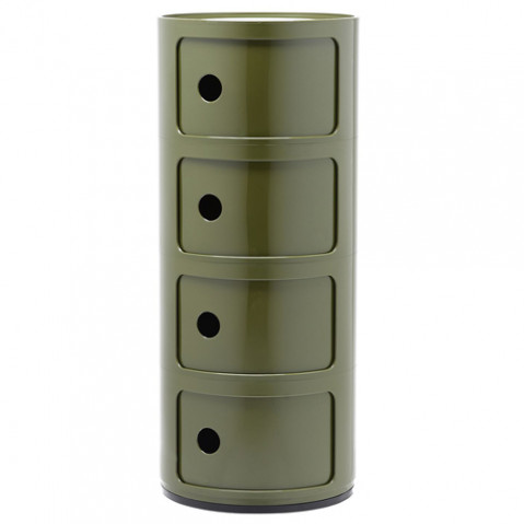 meuble componibili 4 elements kartell vert