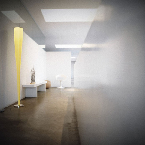 Mite Lampadaire Design Foscarini Jaune