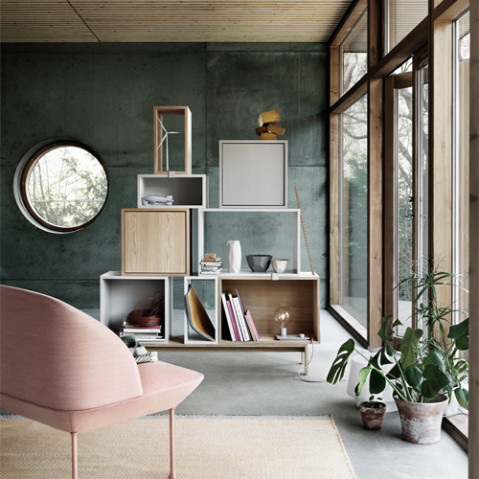 etagere stacked porte muuto blanc