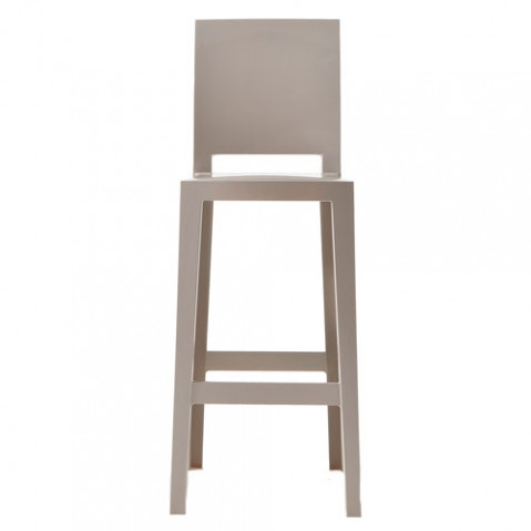 one more plase kartell tabouret h75 noir
