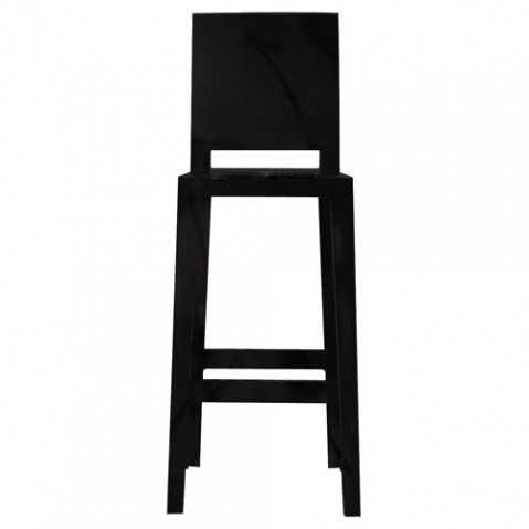 one more plase kartell tabouret h75 noir