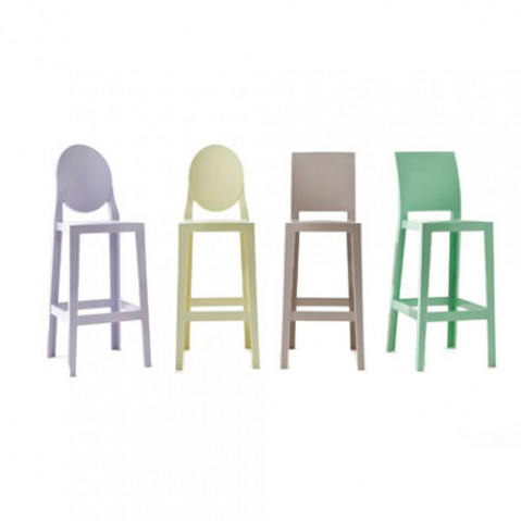 One more Tabouret h75 kartell cristal