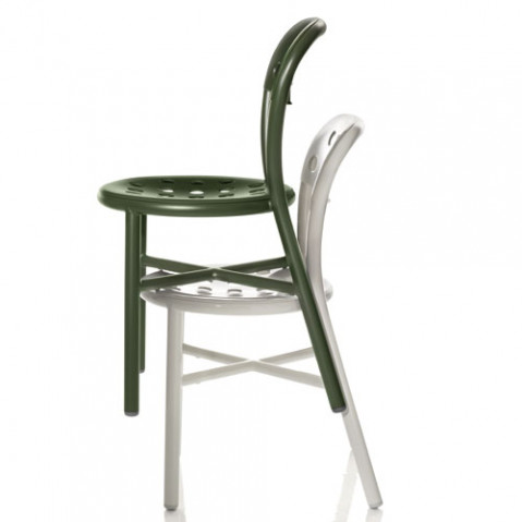 pipe chaise magis blanc