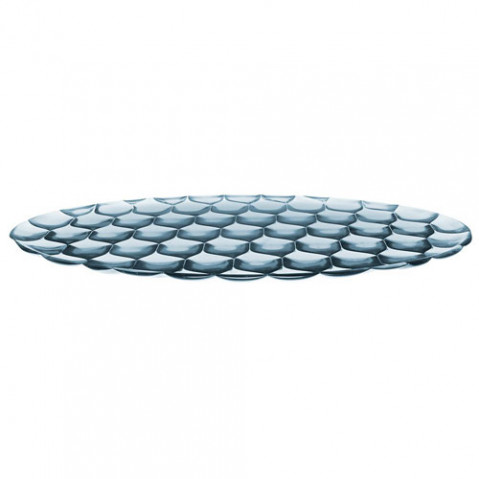plat service jellies family kartell bleu