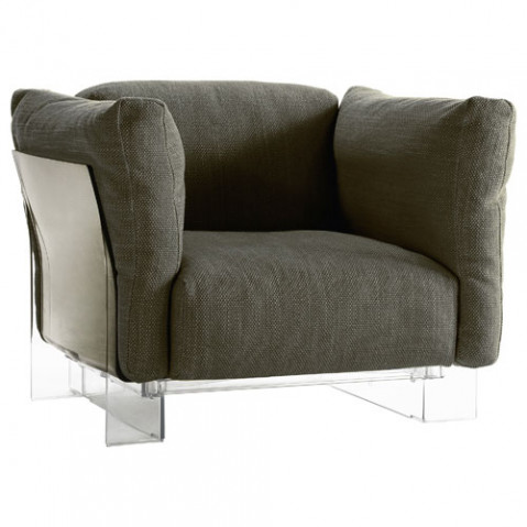 Pop Duo Fauteuil Design Kartell Gris