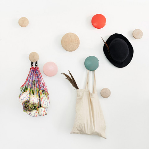 porte manteaux the dots muuto grand noir