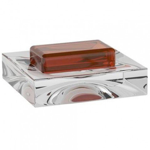 porte savon kartell transparent