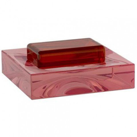 porte savon kartell rose