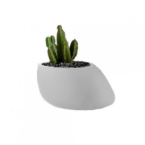 pot fleurs stones 40 vondom blanc